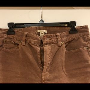 J. Crew Skinny High Rise corduroy pants. Size 30